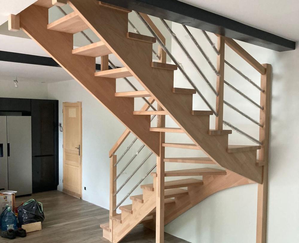 escalier en bois